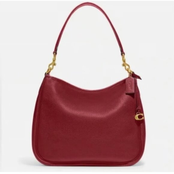 Coach Cary Shoulder Bag. Like new. Rare color - Red. - Picture 9 of 14